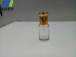 牛樟芝玻璃瓶激光镭射